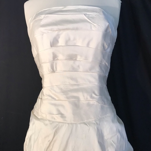 NWT St. Pucchi 216 Ivory Silk Wedding Dress 10 - Picture 2 of 8